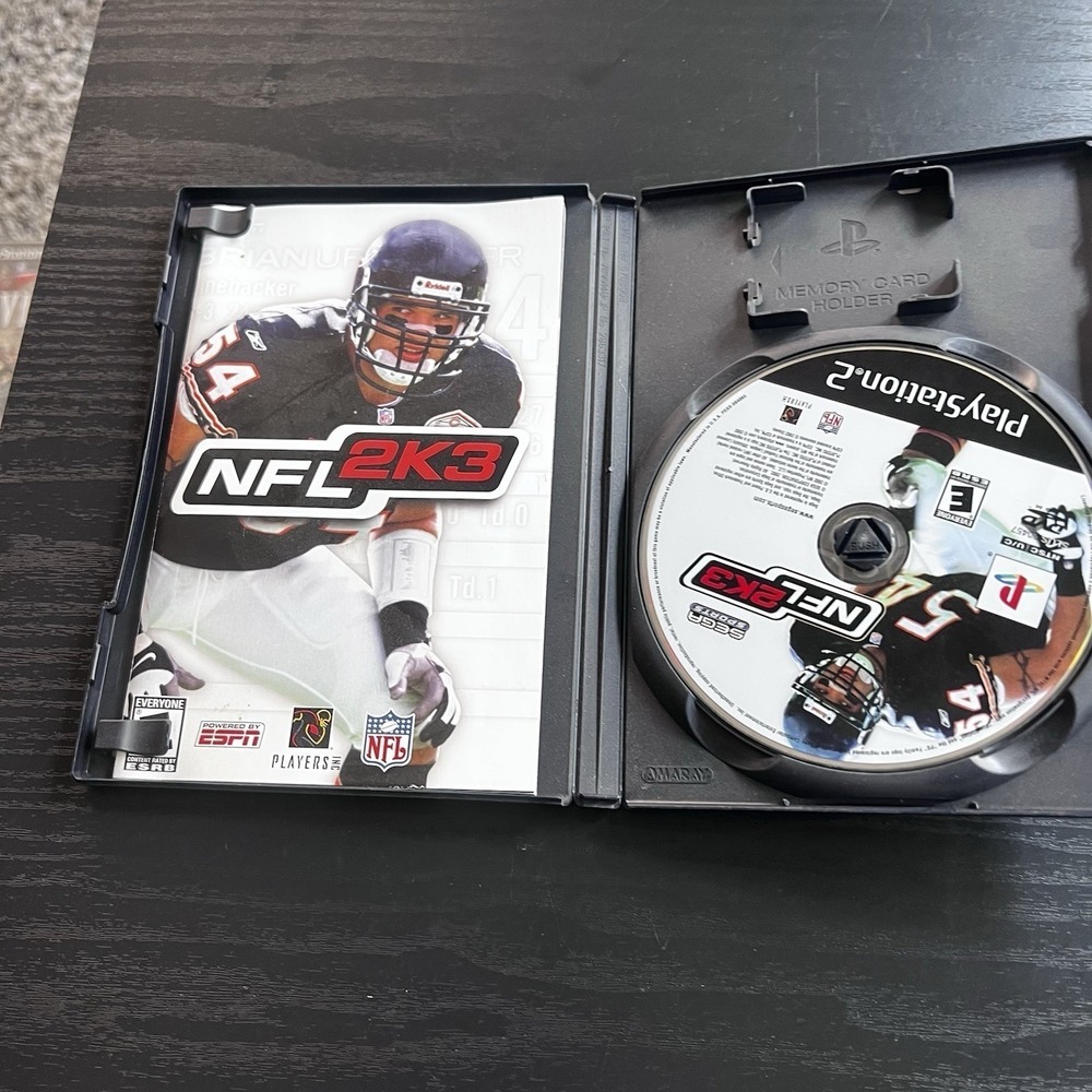 Sony Play Station 2 PS2 NFL 2K3 Untested - Picture 7 of 9